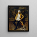 The Reader - Karl Mayr-Gratz — framed artwork on a wall