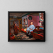 Merchant Chinese in Kyakhta, Russia - Karl Marz — framed artwork on a wall