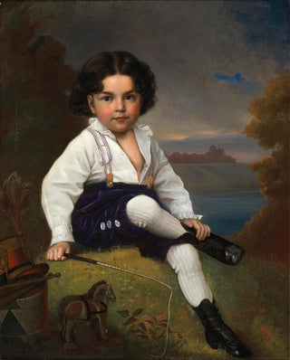 Karl Nagl - A Boy with a Riding Crop.webp