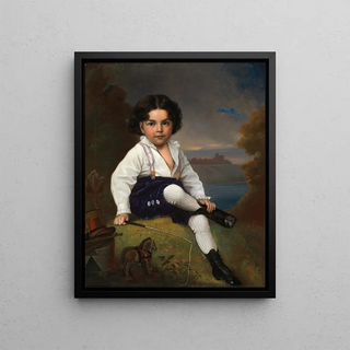 Karl Nagl - A Boy with a Riding Crop.webp