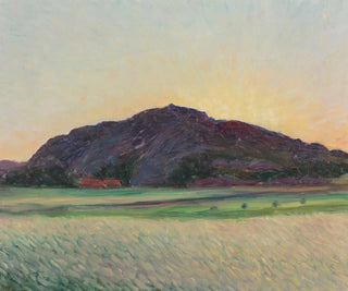 Borreberget Tjärn Painting - Karl Nordström — artwork view