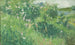 Bushes of wild roses in bloom on Tjörn Island - Karl Nordström — artwork view