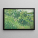 Bushes of wild roses in bloom on Tjörn Island - Karl Nordström — framed artwork on a wall