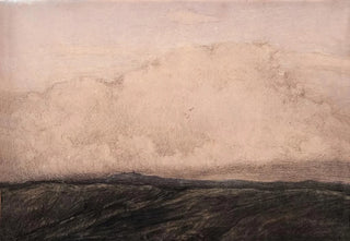 Formation de nuages au-dessus de la montagne - Karl Nordström — artwork view