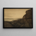 Coastal Cliffs - Karl Nordström — framed artwork on a wall