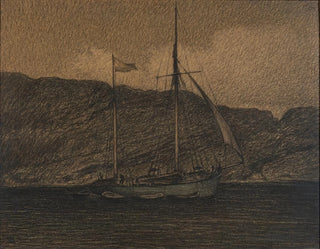 Fishing boat - Karl Nordström — artwork view