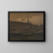 Fishing boat - Karl Nordström — framed artwork on a wall