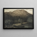 Rive du lac à Bohuslän - Karl Nordström — framed artwork on a wall