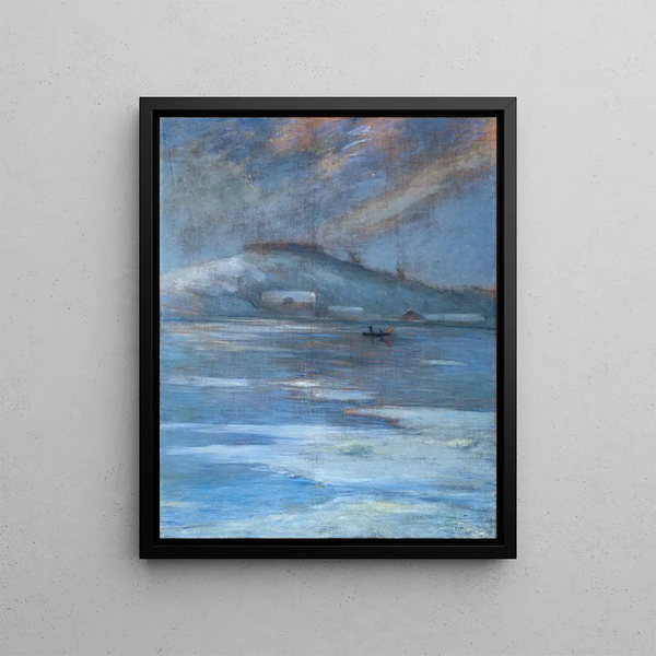 Stockholm - Karl Nordström — framed artwork on a wall