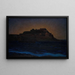 La forteresse de Varberg - Karl Nordström — framed artwork on a wall