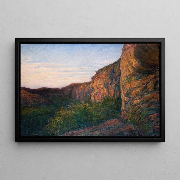 La Vallée - Karl Nordström — framed artwork on a wall
