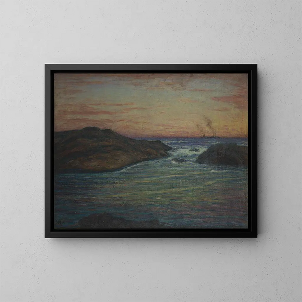 The Surf - Karl Nordström — framed artwork on a wall