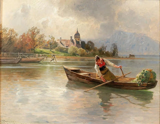 Landscape of Chiemsee - Karl Raupp — artwork view