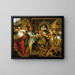 L'Empereur Maximilien visits the artisans - Karl Russ — framed artwork on a wall