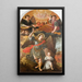 L'ange gardien - Karl Santner — framed artwork on a wall