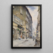 Fischerstiege - Karl Schnorpfeil — framed artwork on a wall