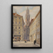 Marie sur le rivage - Karl Schnorpfeil — framed artwork on a wall