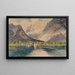 Saint-Bartholomé au Königssee - Karl Schnorpfeil — framed artwork on a wall