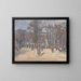 Jour de mars au Jardin du Luxembourg à Paris - Karl Schou — framed artwork on a wall