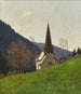 Chapelle Saint-Oswald dans la vallée de l'Höllental - Karl Schuster — artwork view