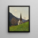 Chapelle Saint-Oswald dans la vallée de l'Höllental - Karl Schuster — framed artwork on a wall