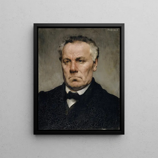 Karl StaufferBern - Portrait of a Village Mayor.webp