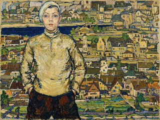 Boy in a Landscape - Karl Suschnik — artwork view