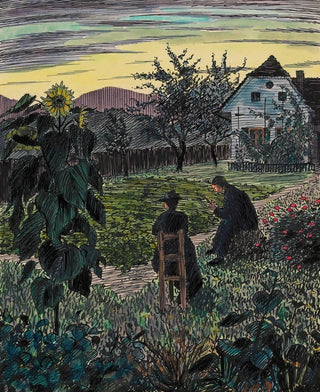 Karl Wiener - Abend im Garten.webp