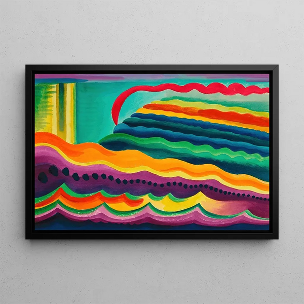 Andante - Karl Wiener — framed artwork on a wall