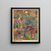 culture and the intellectual world - Karl Wiener — framed artwork on a wall