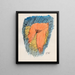 my life 50 sheets V - Karl Wiener — framed artwork on a wall