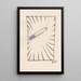 De ma vie 50 feuilles XIII - Karl Wiener — framed artwork on a wall
