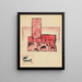 Odeur - Karl Wiener — framed artwork on a wall
