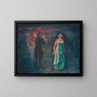 Encounter - Karl Wiener — framed artwork on a wall