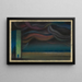 Scene Decor Painting - Karl Wiener — framed artwork on a wall