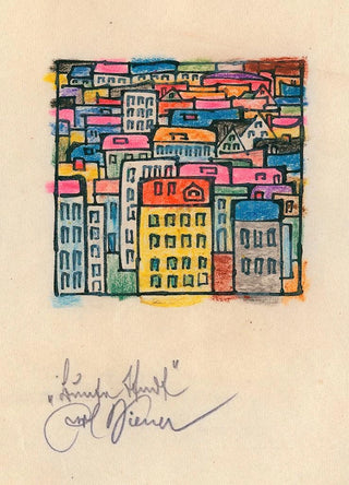 Colorful City - Karl Wiener — artwork view