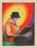 Lady in a Café - Karl Wiener — artwork view