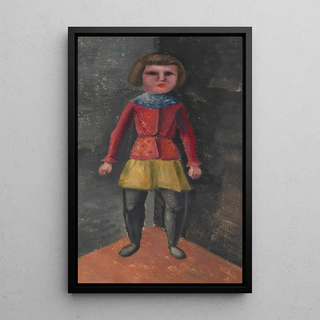 L'enfant - Karl Wiener — framed artwork on a wall