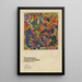 The famous evening café - Karl Wiener — framed artwork on a wall
