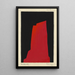 Monument - Karl Wiener — framed artwork on a wall