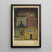 Dedicated to the present - Karl Wiener — framed artwork on a wall
