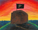 The Powder Banner - Karl Wiener — artwork view