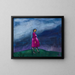 La Femme enceinte - Karl Wiener — framed artwork on a wall