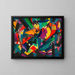 Dissonances - Karl Wiener — framed artwork on a wall