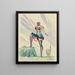 Demon Painting - Karl Wiener — framed artwork on a wall