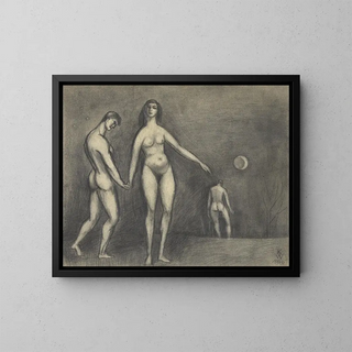 Jalousie - Karl Wiener — framed artwork on a wall