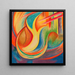 Ecstasy - Karl Wiener — framed artwork on a wall