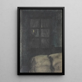 Souvenir de - Karl Wiener — framed artwork on a wall