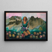 Souvenir d'Else U - Karl Wiener — framed artwork on a wall