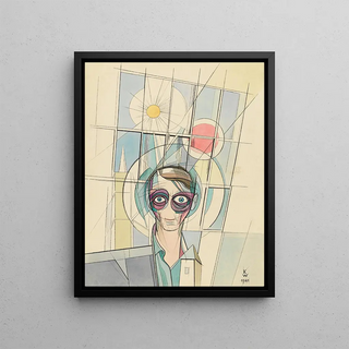 Karl Wiener - Euphorie Selbstportrt.webp